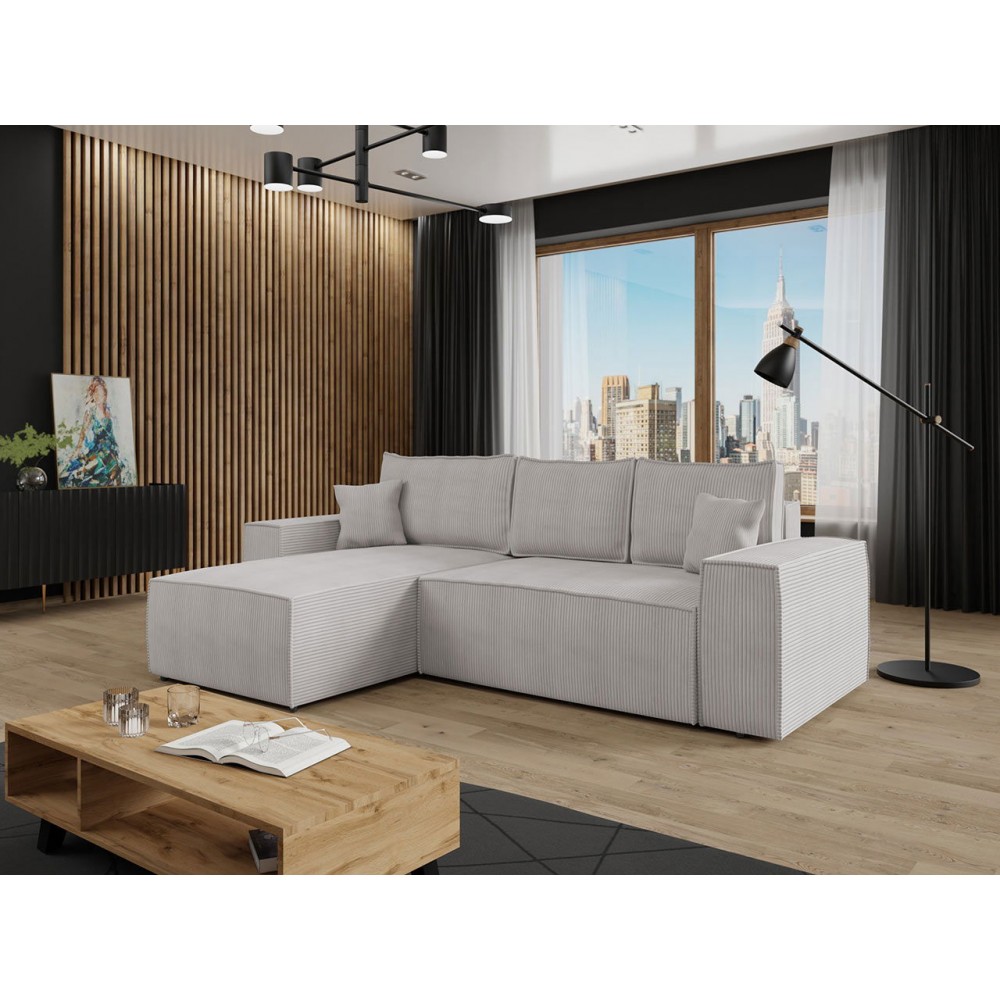 Γωνιακός καναπές Malaga mini I-Gkri-Αριστερή