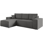 Γωνιακός καναπές Malaga mini II-Gkri Skouro-Αριστερή