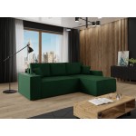 Γωνιακός καναπές Malaga mini II-Prasino-Δεξιά