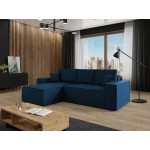 Γωνιακός καναπές Malaga mini II-Mple-Αριστερή