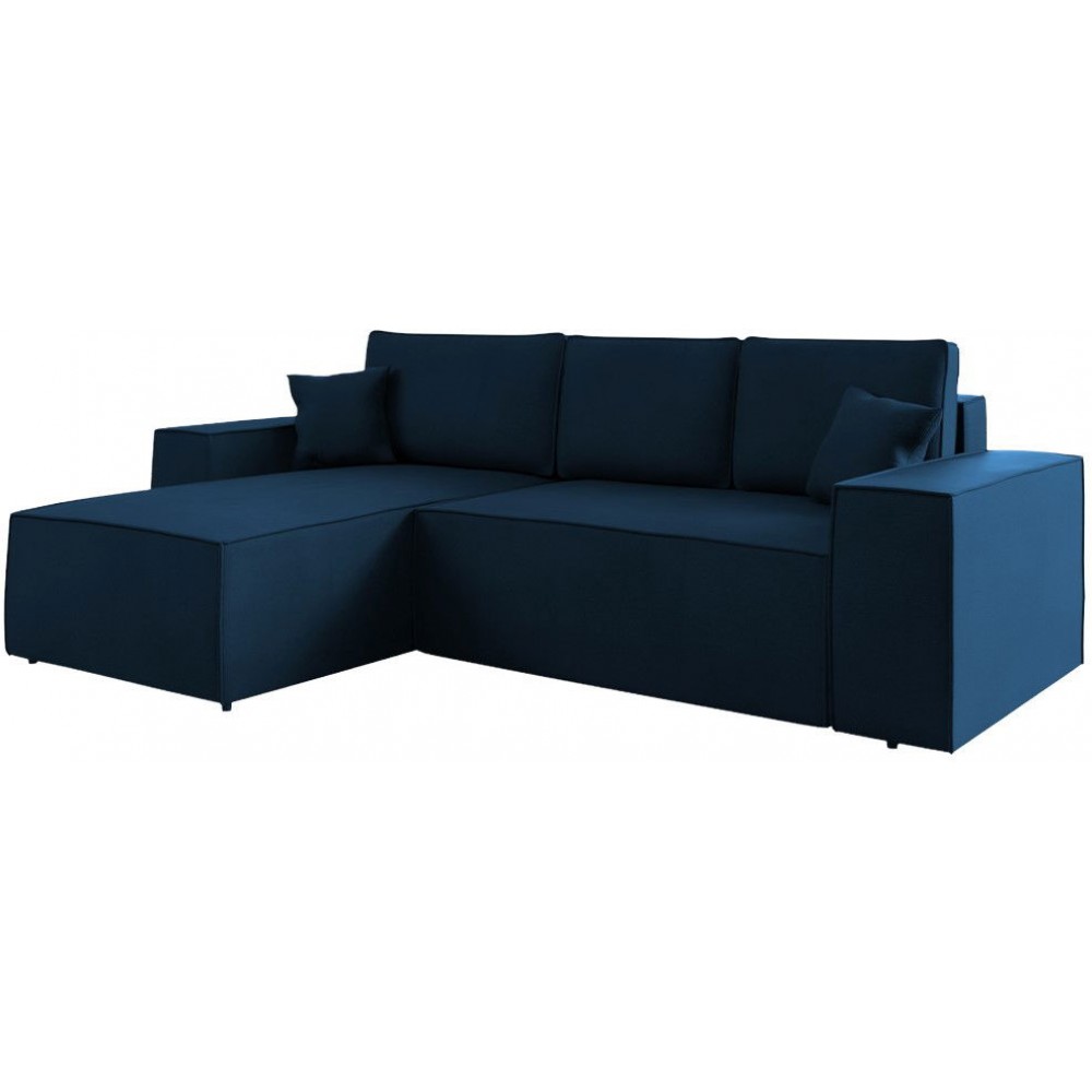 Γωνιακός καναπές Malaga mini II-Mple-Αριστερή