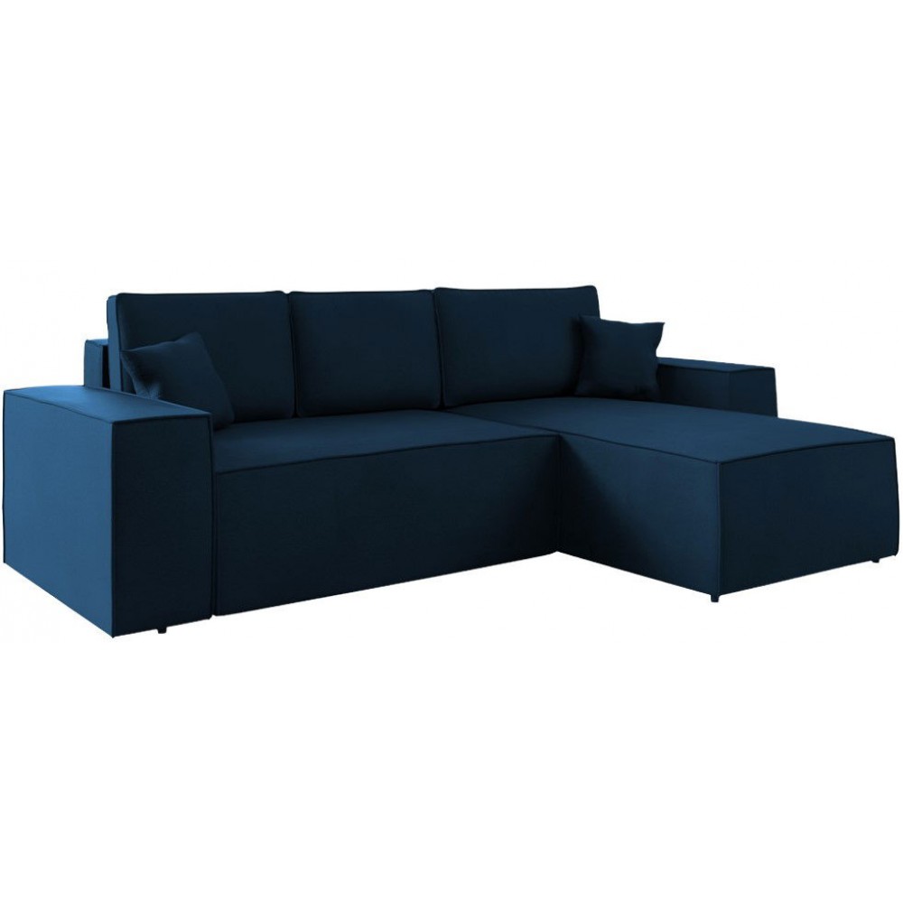 Γωνιακός καναπές Malaga mini II-Mple-Δεξιά