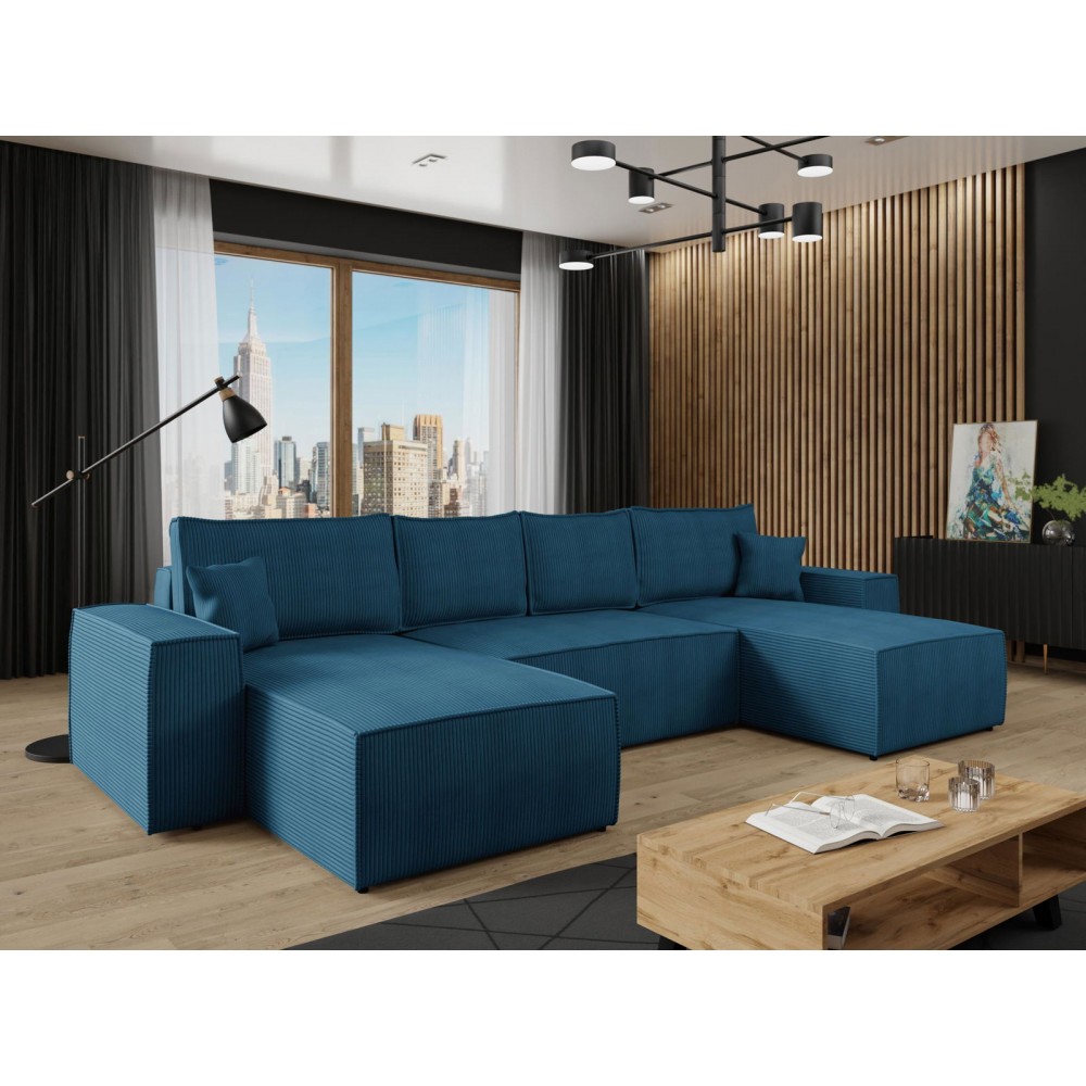 Γωνιακός καναπές Malga Maxy-Petrol