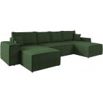 Γωνιακός καναπές Malga Maxy-Prasino