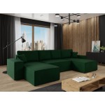 Γωνιακός καναπές Malga Maxy II-Prasino