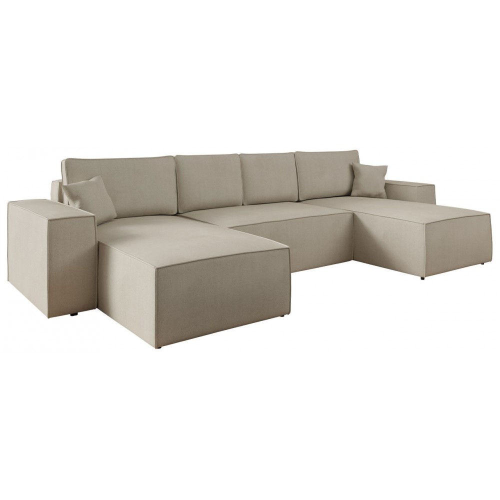 Γωνιακός καναπές Malga Maxy II-Ekrou