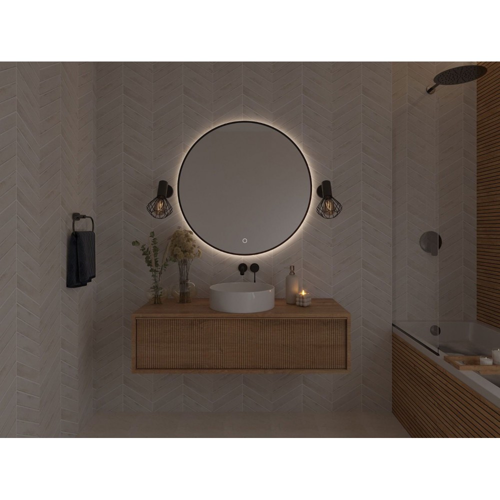 Καθρέπτης Calia A LED-Διάμετρος: 60 εκ.