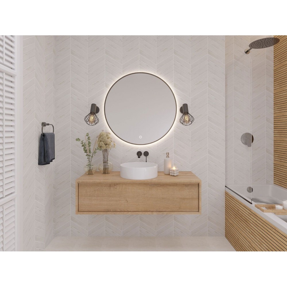 Καθρέπτης Calia A LED-Διάμετρος: 80 εκ.