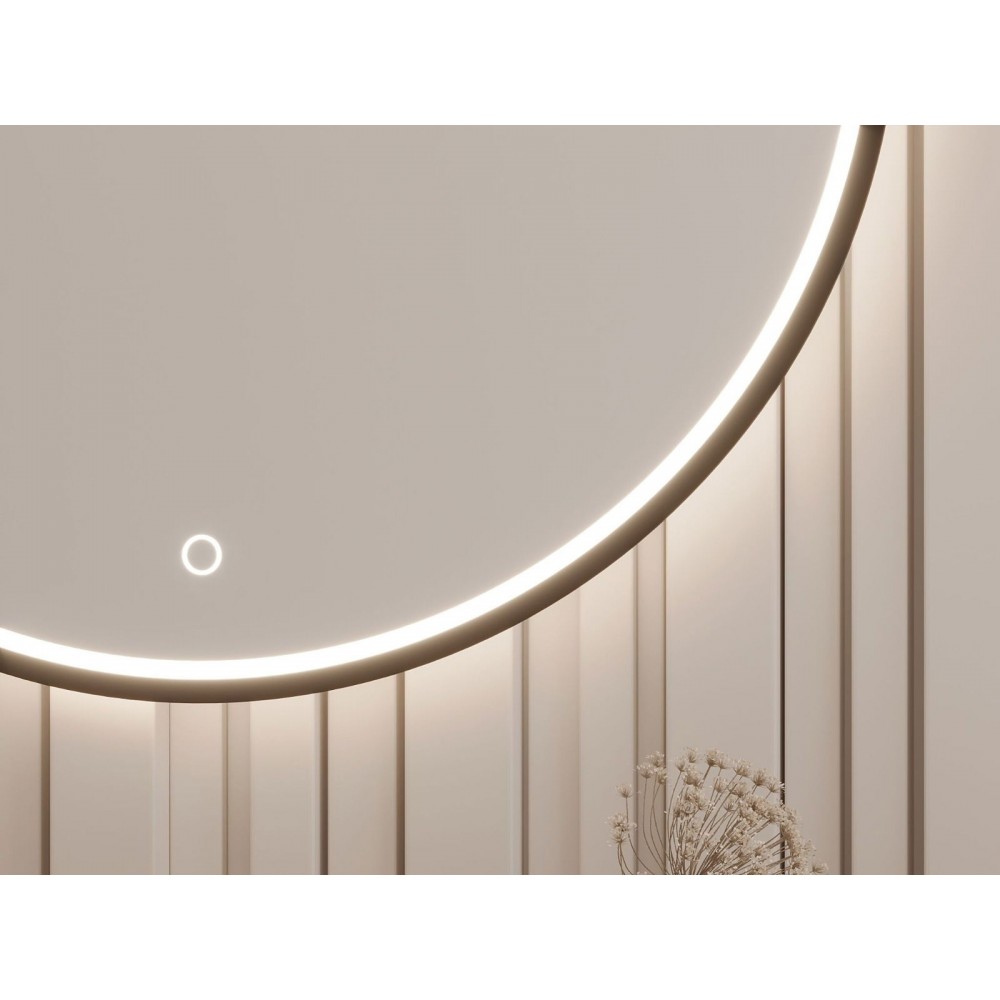 Καθρέφτης Calia L LED-Διάμετρος: 80 εκ.