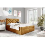 Επενδυμένο κρεβάτι Box 6-Ohra-120 x 200 124x208x103