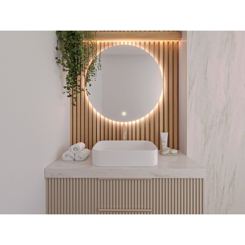 Καθρέπτης Dalia A LED-Διάμετρος: 80 εκ. 3