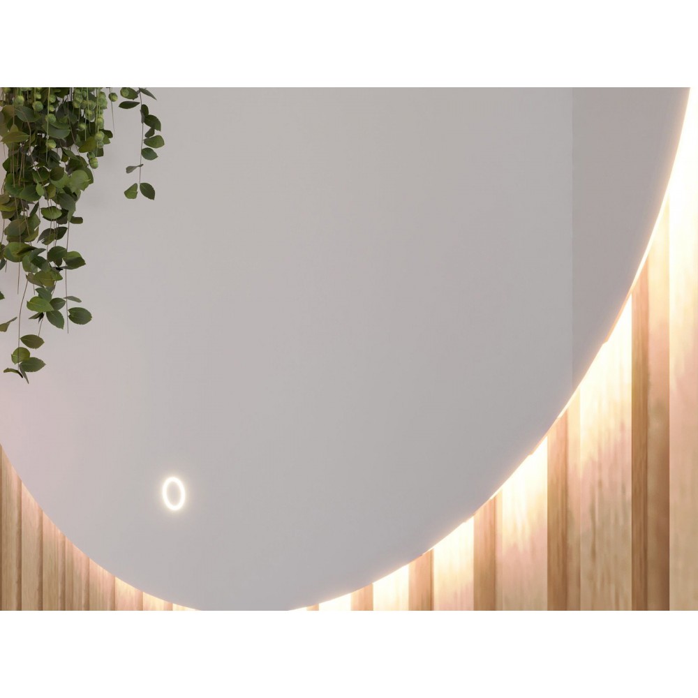 Καθρέπτης Dalia A LED-Διάμετρος: 80 εκ. 3