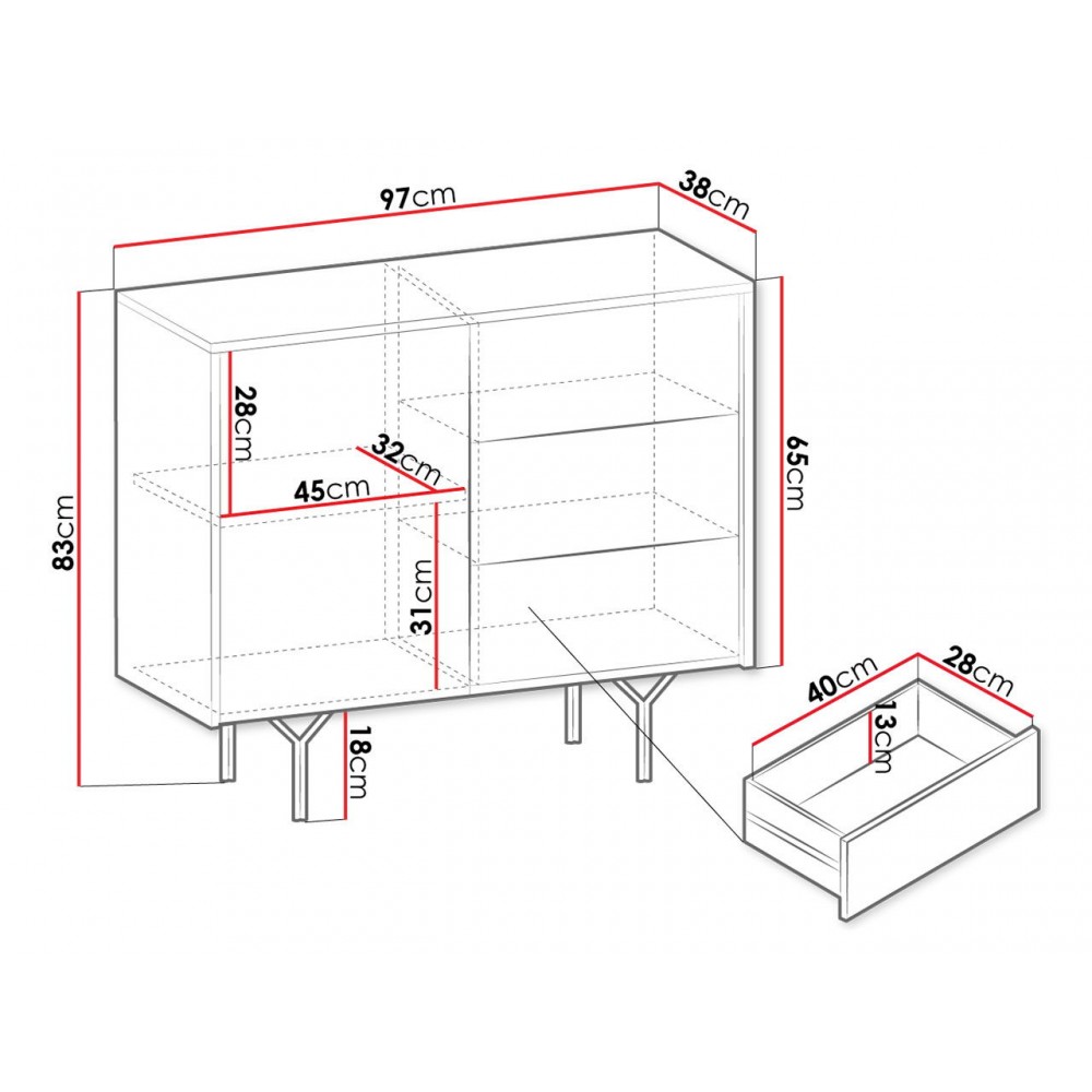 Μπουφές Raven