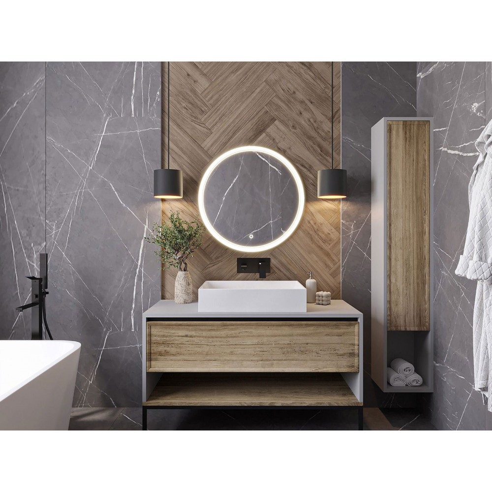 Καθρέπτης Dalia L LED-Διάμετρος: 60 εκ.