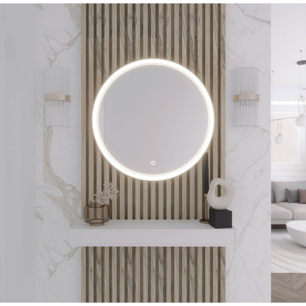 Καθρέπτης Dalia L LED-Διάμετρος: 80 εκ.