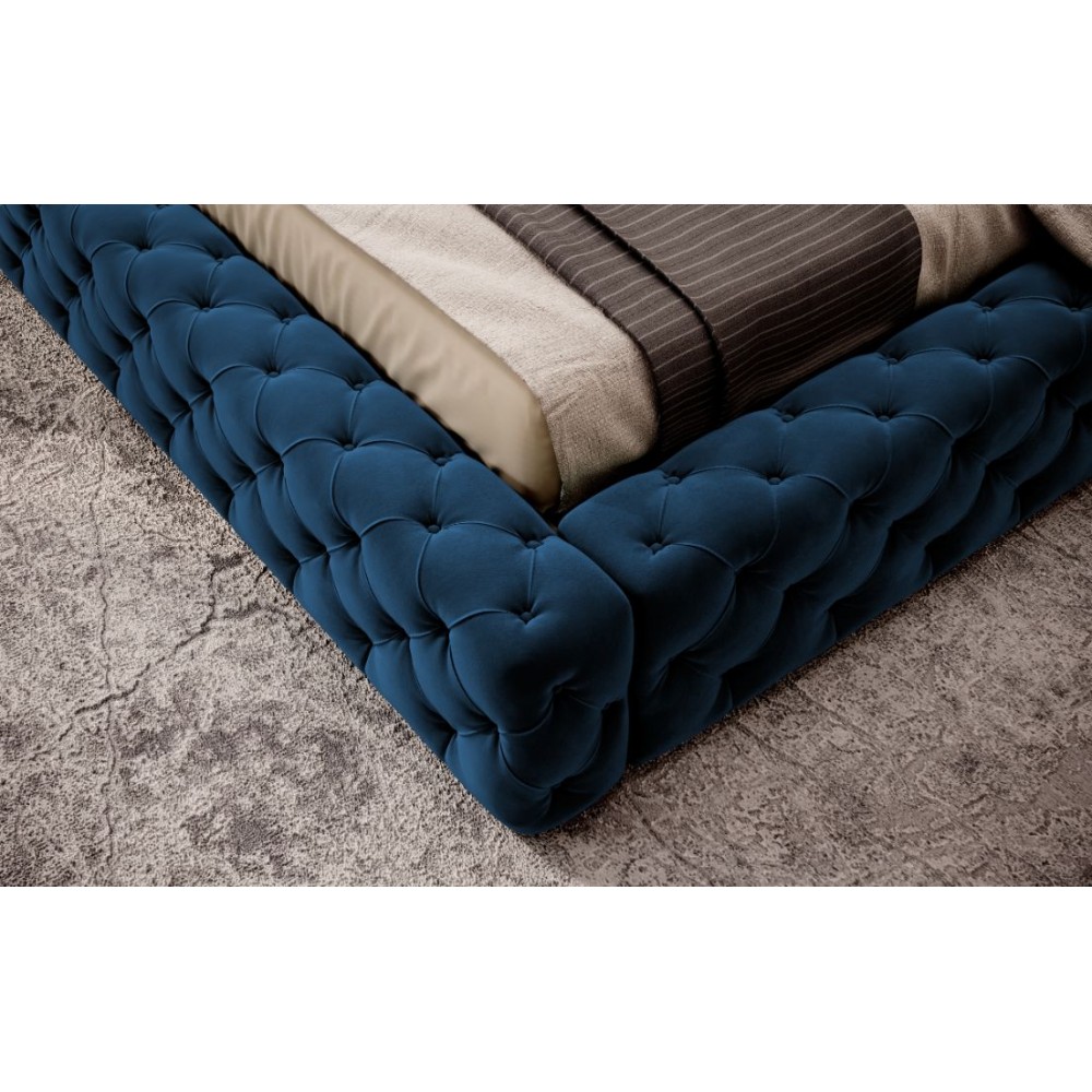 Επενδυμένο κρεβάτι Princce-Mple-140 x 200