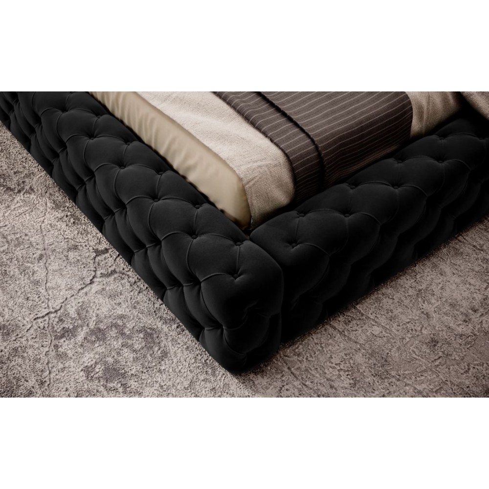 Επενδυμένο κρεβάτι Princce-Mauro-140 x 200