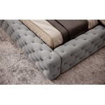 Επενδυμένο κρεβάτι Princce-Gkri Anoixto-160 x 200