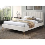 Επενδυμένο κρεβάτι Flavia-Mpez-160 x 200