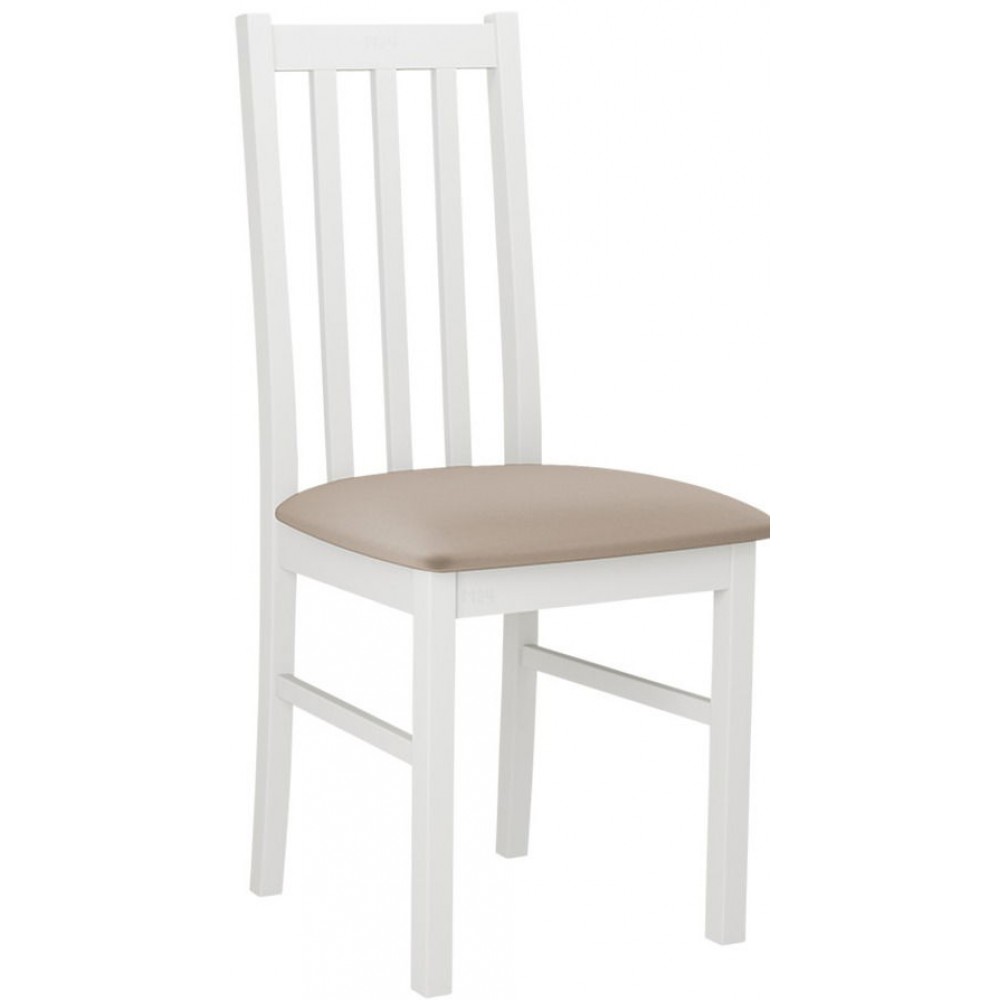 Καρέκλα Bossi X - leuko - mpez