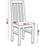 Καρέκλα Bossi X DR- Sonoma