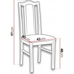 Καρέκλα Bossi II - Karudi - Kafe