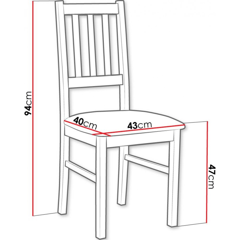Καρέκλα Bossi IV - karudi - anthraki