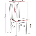 Καρέκλα Bossi VII - sonoma - kafe