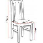 Καρέκλα Bossi VII - Mauro - Ladi