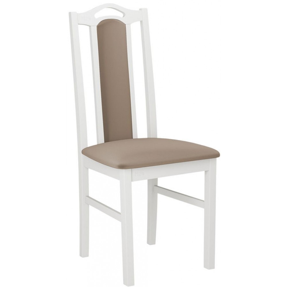 Καρέκλα Bossi IX - leuko - mpez