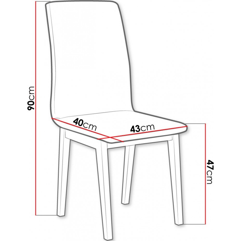 Καρέκλα Sol I - Leuko-Gkri