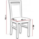 Καρέκλα Lombardy V - Sonoma - Mauro