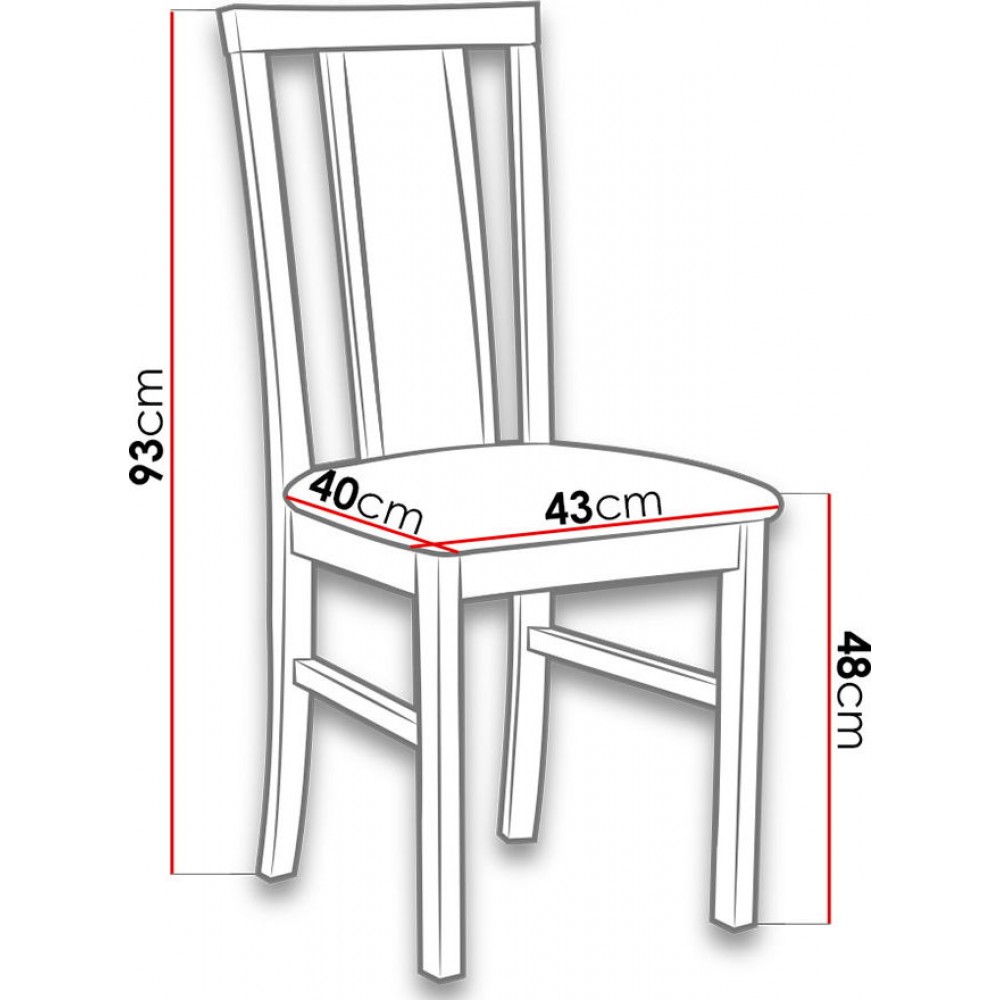 Καρέκλα Lombardy VII - karudi - anthraki
