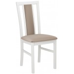 Καρέκλα Lombardy VII - leuko - mpez