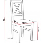 Καρέκλα Nile X - Mauro - Ladi
