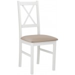 Καρέκλα Nile X - leuko - mpez