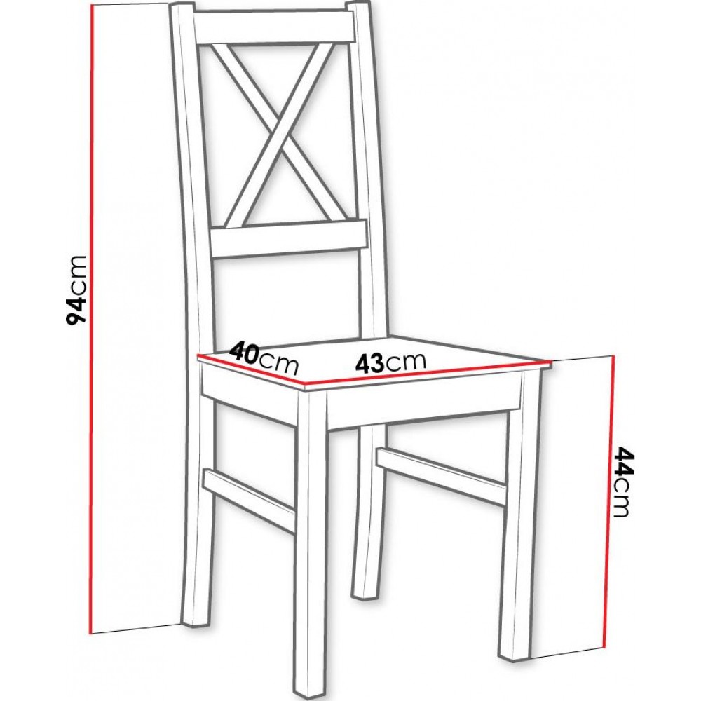 Καρέκλα Nile X D- Mauro
