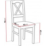 Καρέκλα Nile XI - Leuko-Gkri