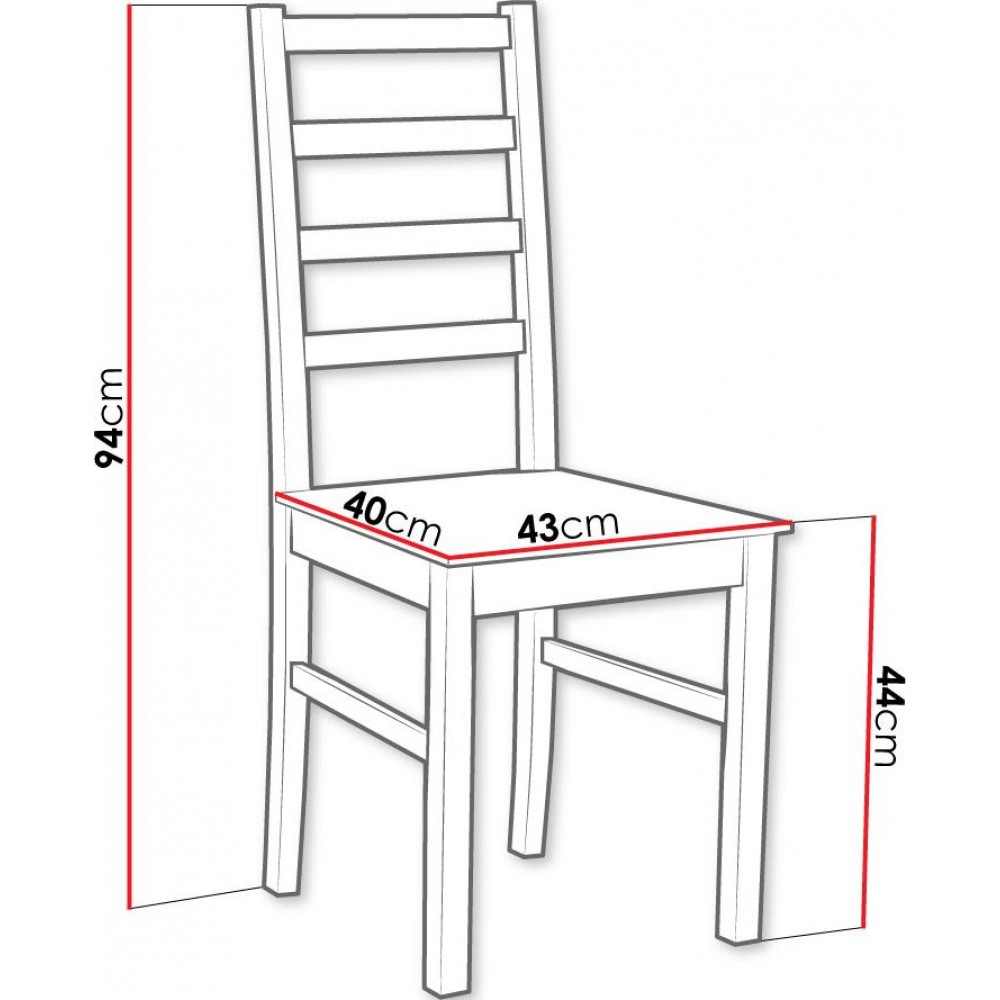 Καρέκλα Nile VIII D- Sonoma
