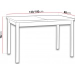 Επεκτεινόμενο τραπέζι Albion I - Leuko-Mauro