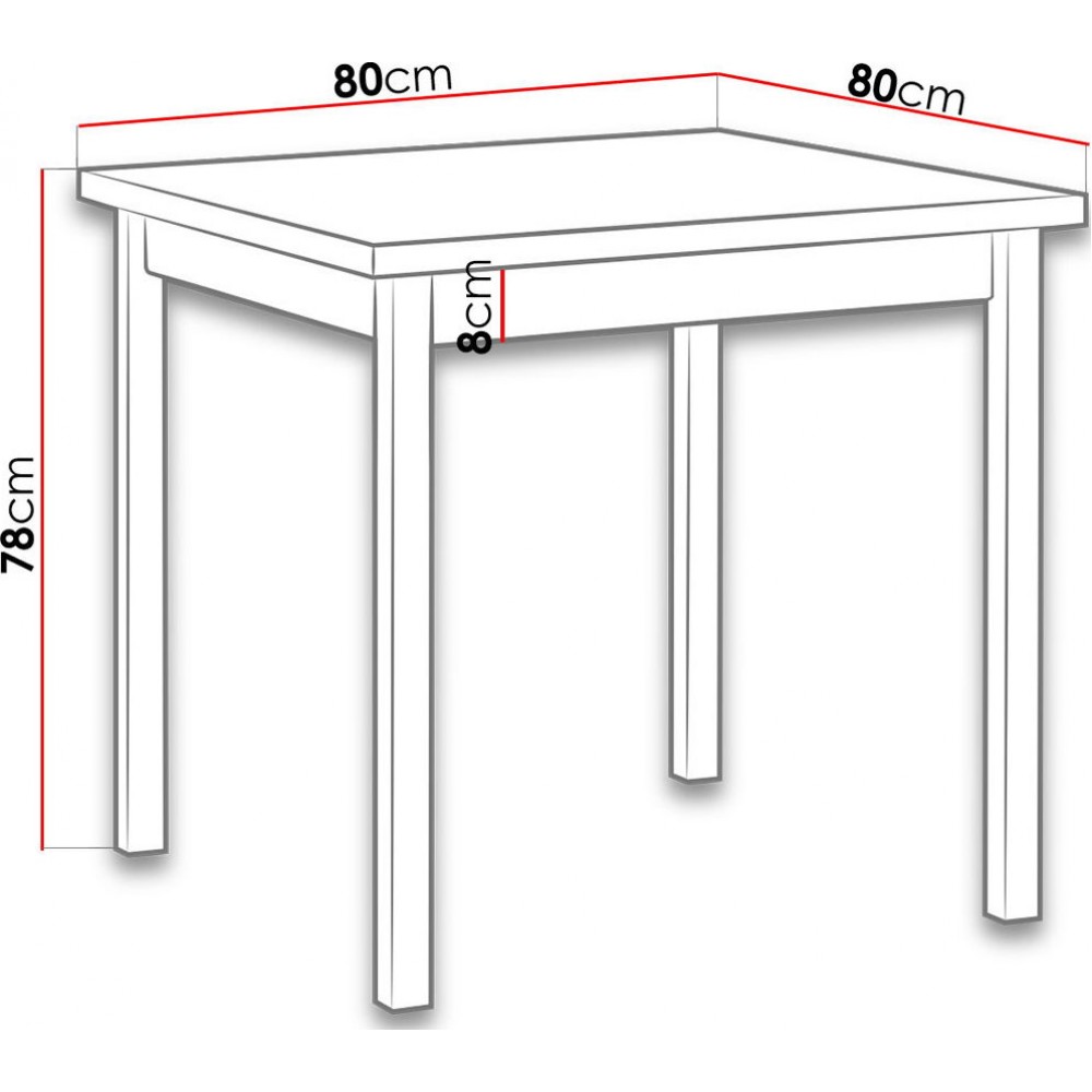 Τραπέζι Min IX - Leuko