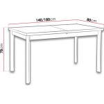 Επεκτεινόμενο τραπέζι Modern P - Karudi