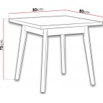 Τραπέζι Anslo I - Sonoma - Leuko