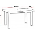 Επεκτεινόμενο τραπέζι Venus II XL- Karudi