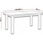 Επεκτεινόμενο τραπέζι Venus V