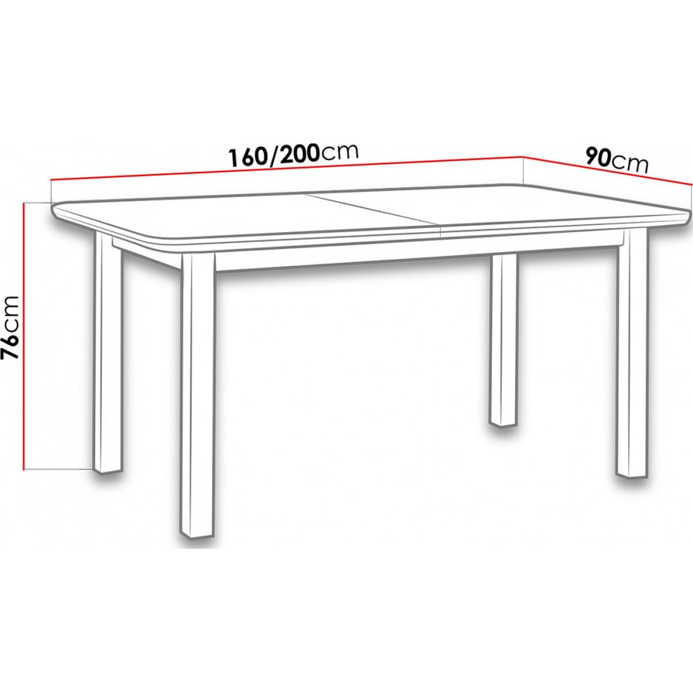 Επεκτεινόμενο τραπέζι Venus V S - Karudi