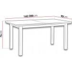 Επεκτεινόμενο τραπέζι Venus V S - Karudi