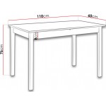 Τραπέζι Min II 110x60x76