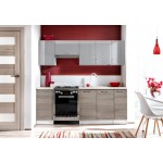 Σύνθεση κουζίνας Eco 2.1-Fusiko skouro–Gkri Gualistero