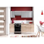 Σύνθεση κουζίνας Eco 2.1-Fusiko anoixto–Gkri Gualistero